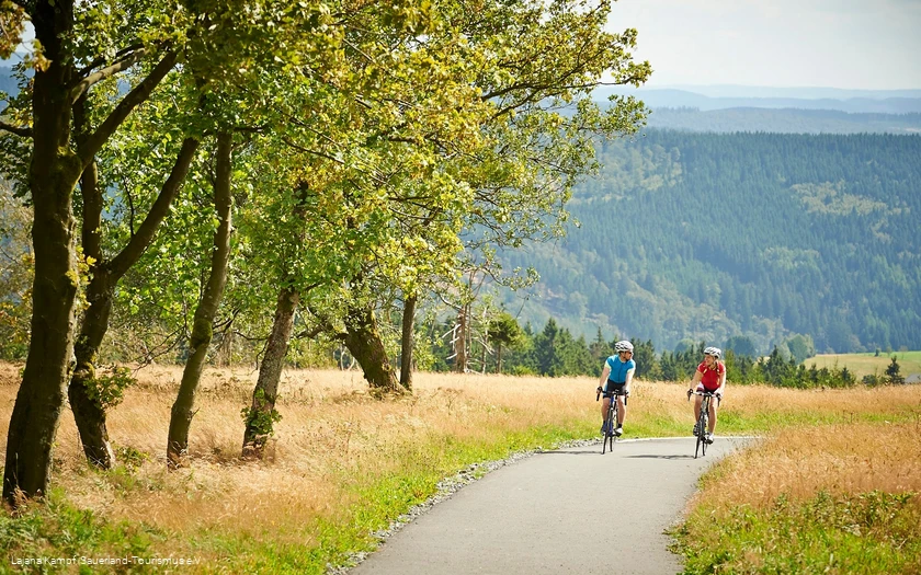 Rennrad auf dem SauerlandRadring
