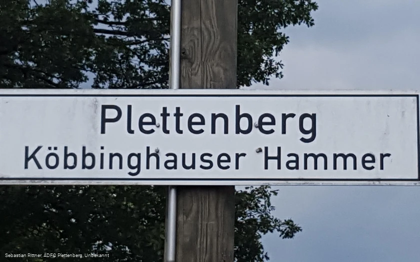 Endstation der Museumseisenbahn "Köbbinghauser-Hammer"