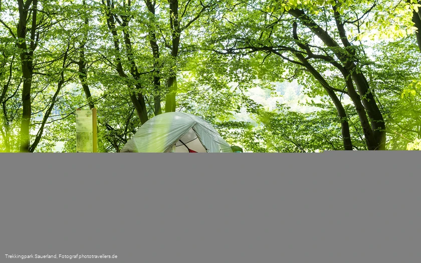 Trekkingplatz D2 -Waldkante bei Wirmighausen 
