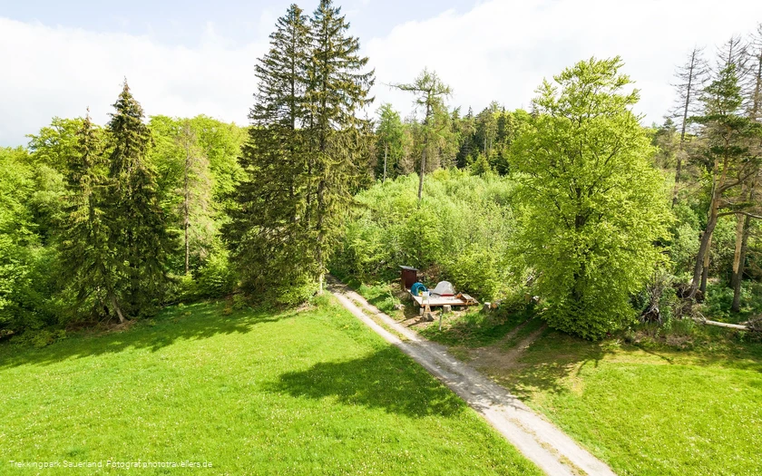Trekkingplatz D/U - Niegelscheid am Diemelsteig