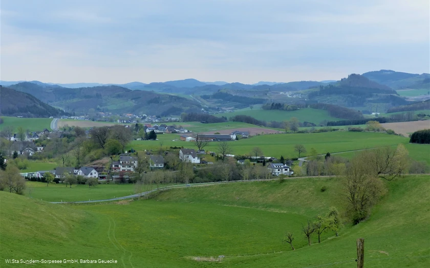 Blick auf Visbeck
