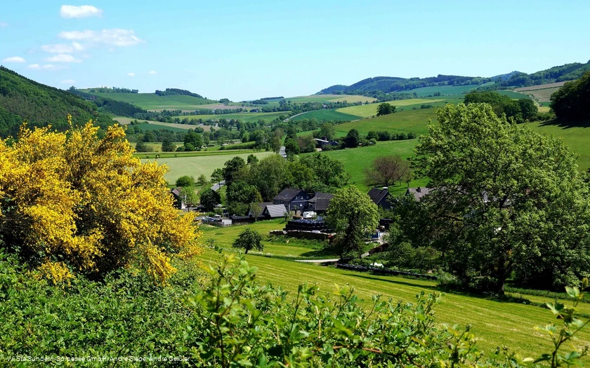 Panoramablick auf Wenninghausen