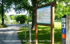 Wanderweg am Kurparksee VitalWanderWelt Bad Salzuflen