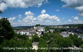 Blick auf die Altstadt von Arnsberg
