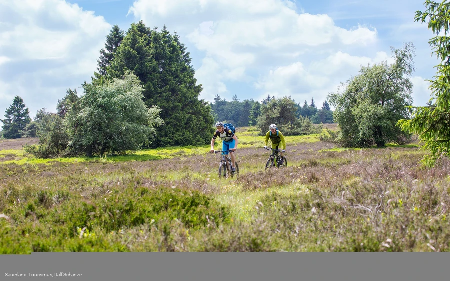Biker in der Hochheide