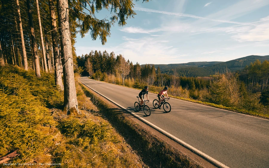 Rennrad im Sauerland 