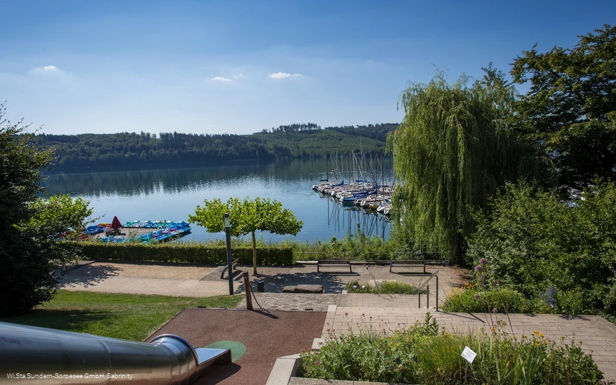 Blick auf den Sorpesee