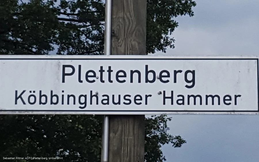 Endstation der Museumseisenbahn "Köbbinghauser-Hammer"