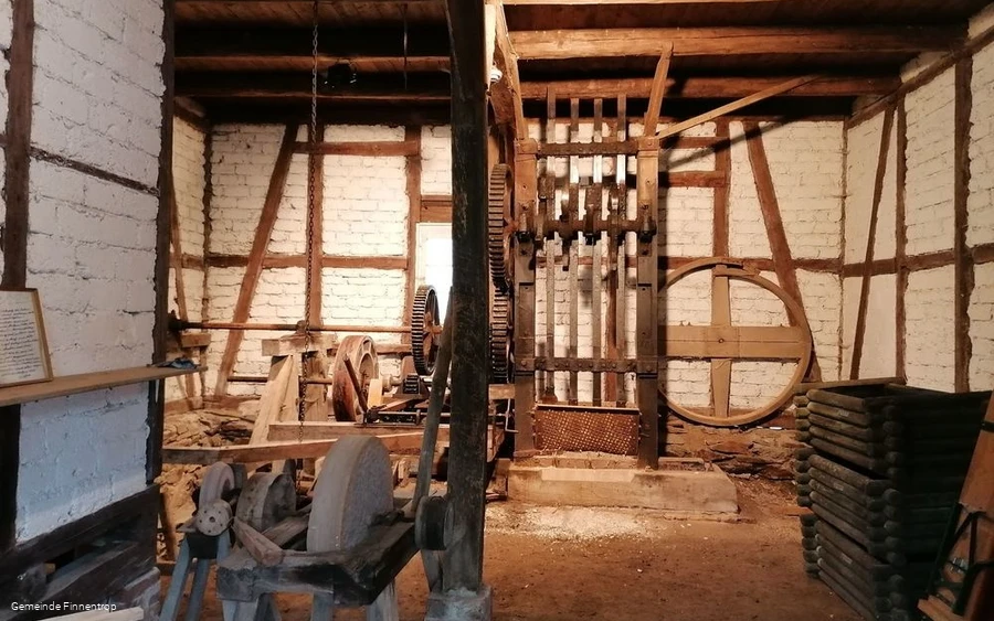 Knochenmühle Fretter Innenansicht