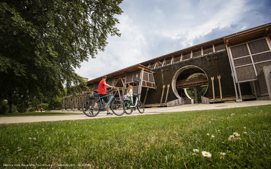 Unterwegs auf dem Tourenrad durchs Sauerland
