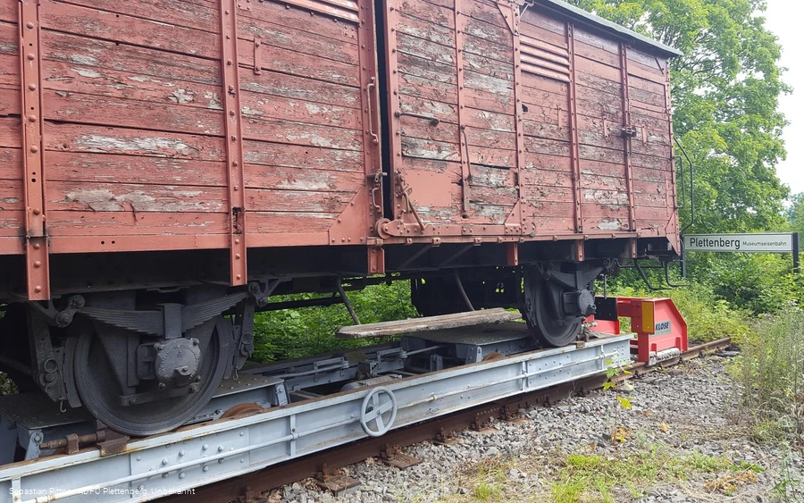 Endstation der Museumseisenbahn "Köbbinghauser-Hammer"