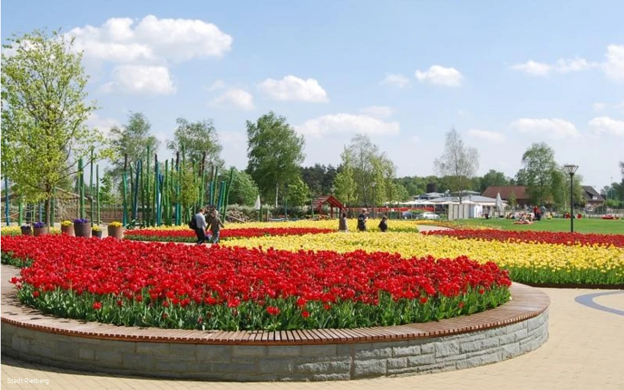 Gartenschaupark Rietberg Eingangsbereich Mitte/Historischer Stadtkern