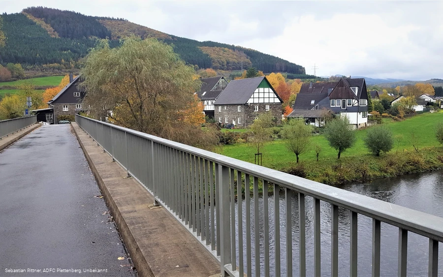 Lennebrücke in Pasel