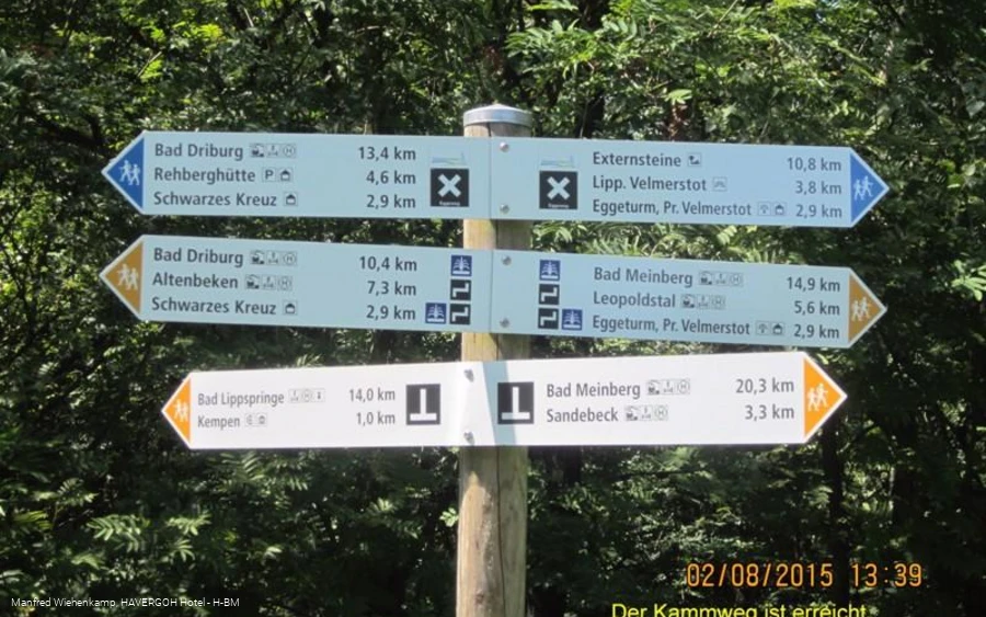 Hermannshöhen Feldrömer Pass