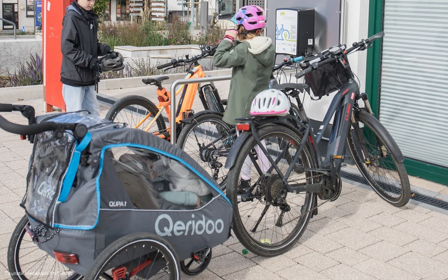 E-Bike Ladestation Marktplatz