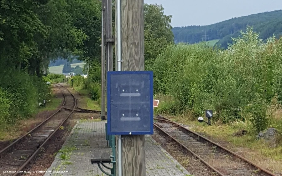 Endstation der Museumseisenbahn "Köbbinghauser-Hammer"