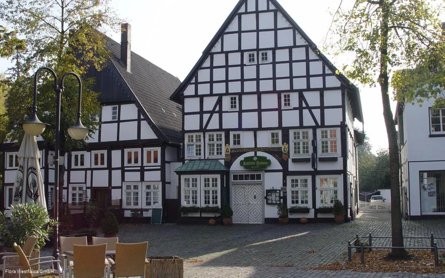 Fachwerk am Doktorplatz in Rheda