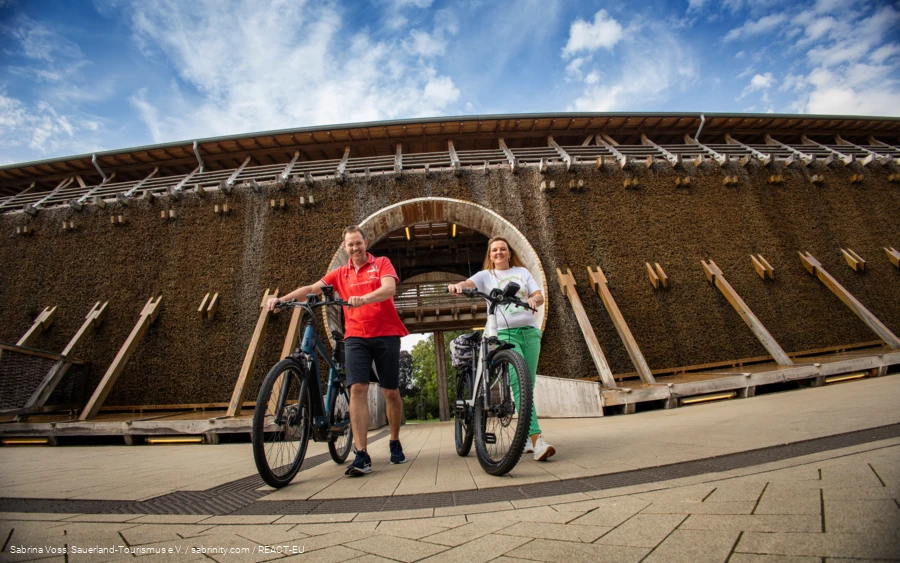 Radfahren rund um Bad Sassendorf - Kurpark Gradierwerk