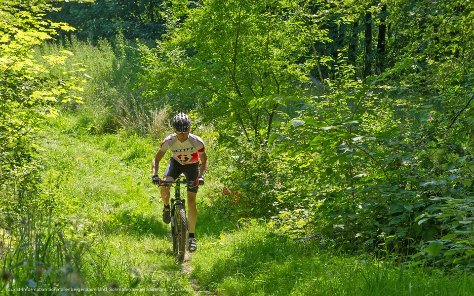 Radfahren auf Trekkingrouten im Schmallenberger Sauerland
