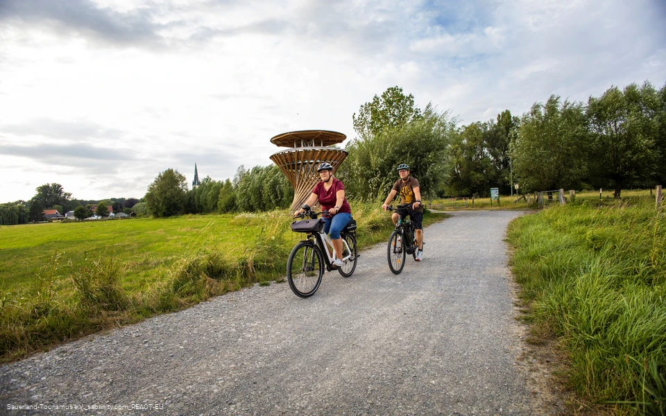 Radtour in der Woeste