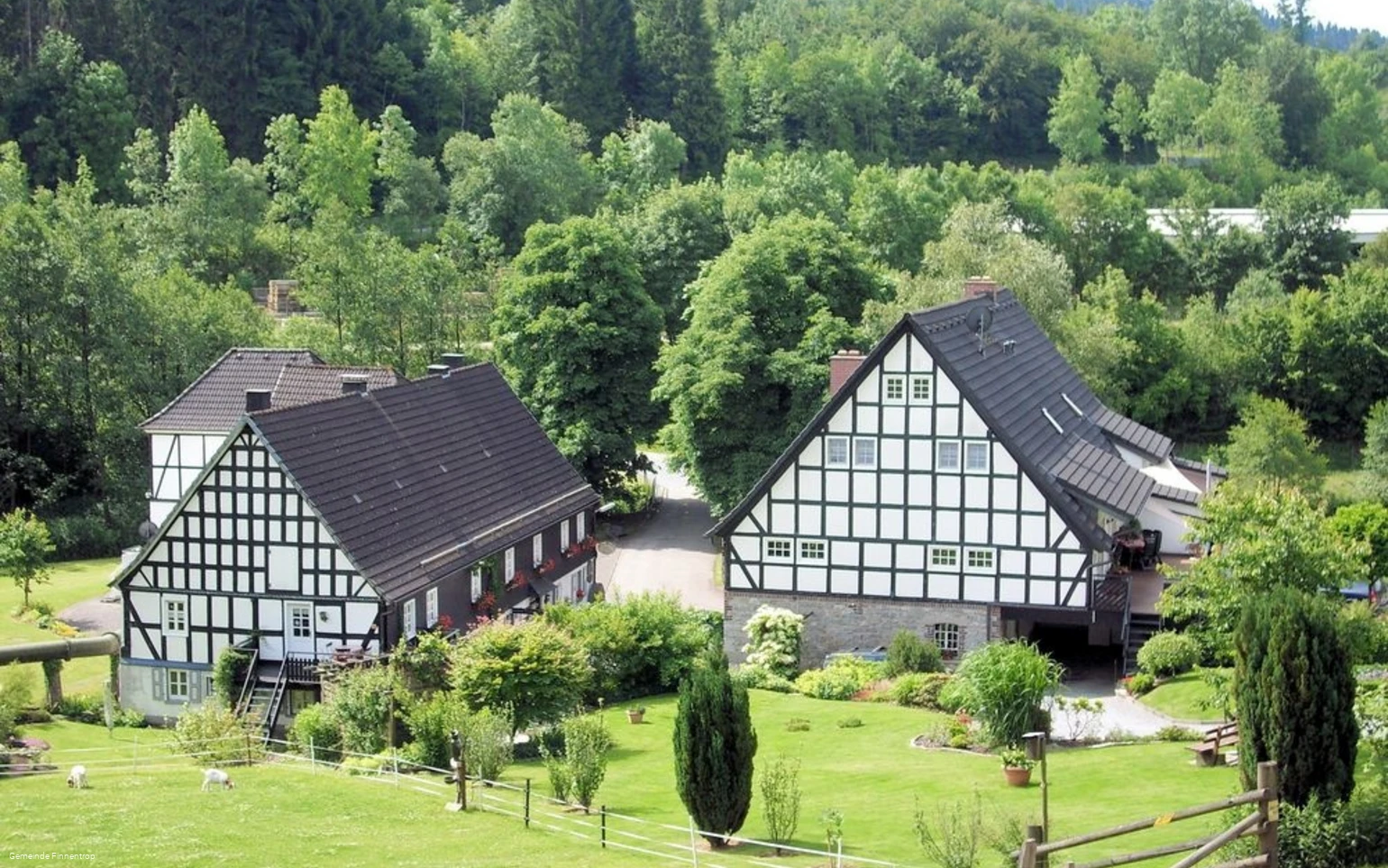 Blick auf die Frettermühle