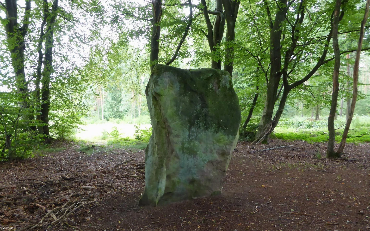 Druidenstein Bollendorf von der "Rückseite"