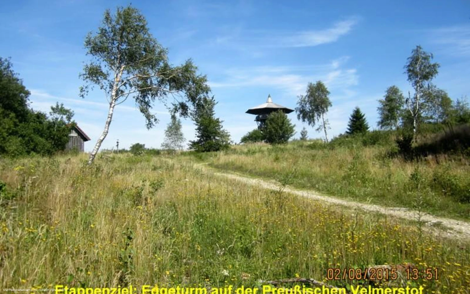 Eggeturm auf der Preußischen Velmerstot