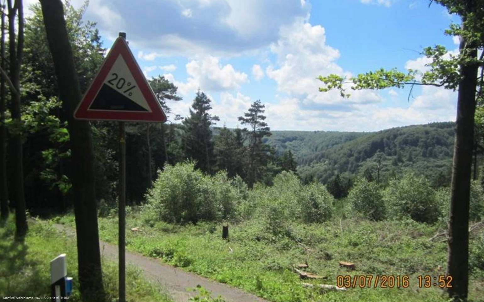 Im wilden Auf und Ab durch die Wälder des Teutoburger Waldes