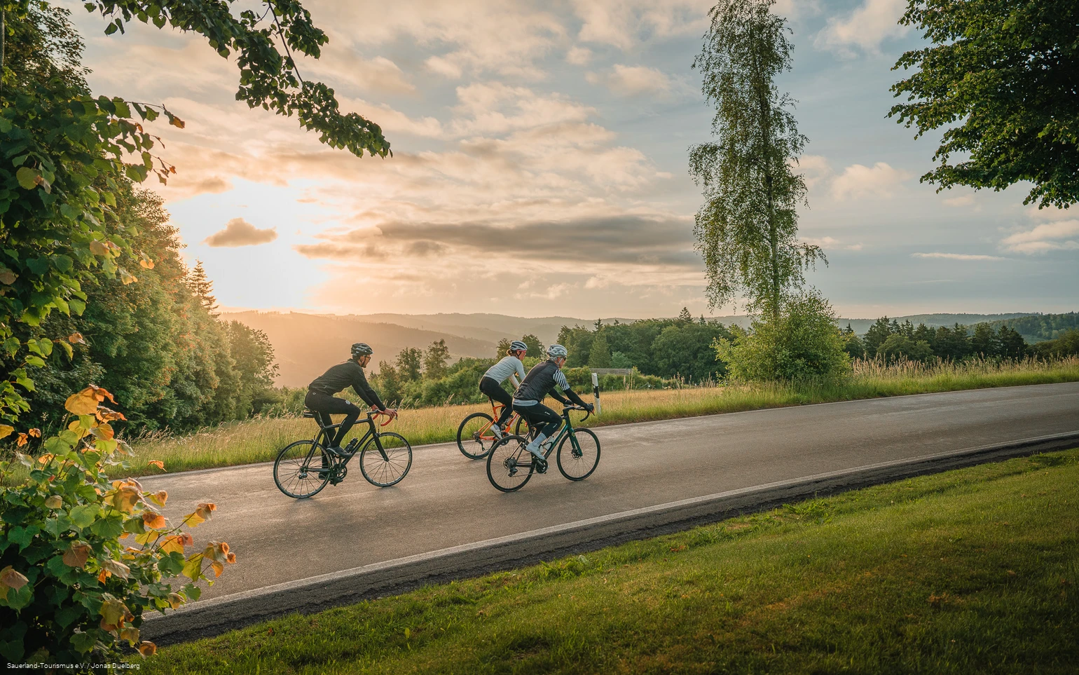 Rennradfahren im Sauerland