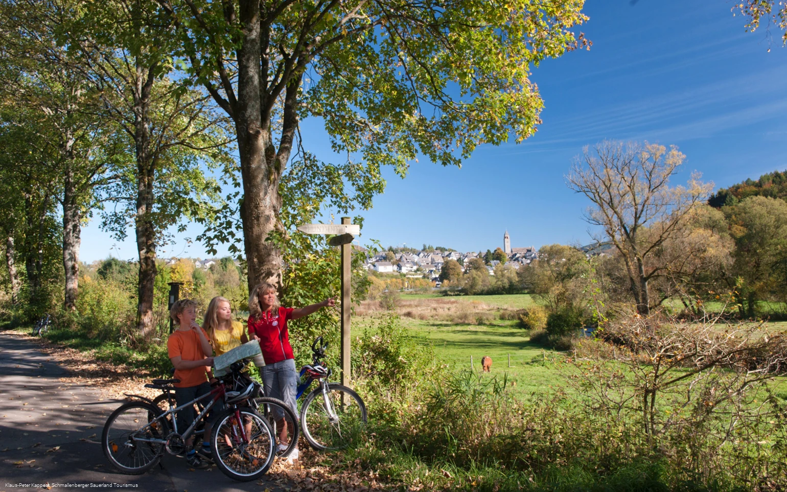 Mit dem Fahrrad unterwegs in Schmallenberg