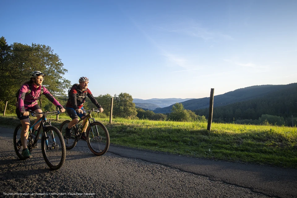 Fahrrad fahren in Kirchhundem-Ahe