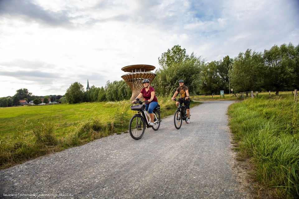 Radtour in der Woeste