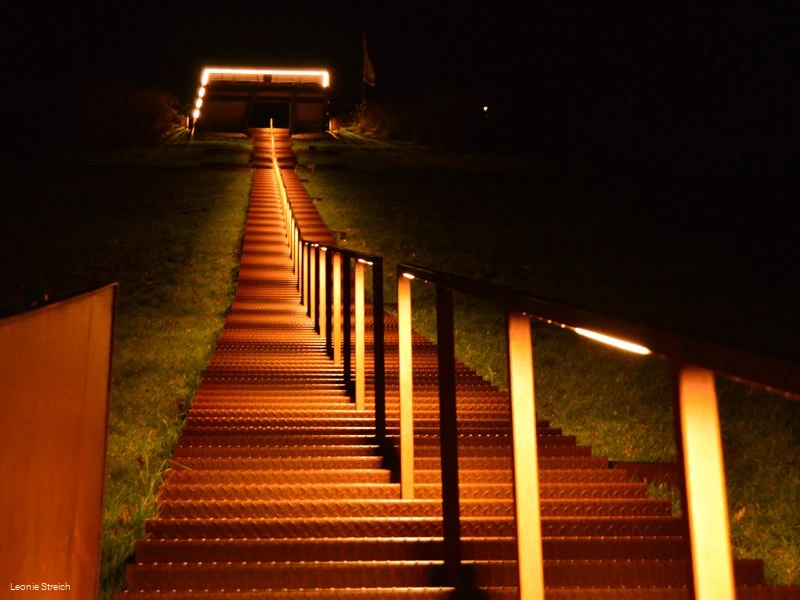Himmelstreppe bei Nacht