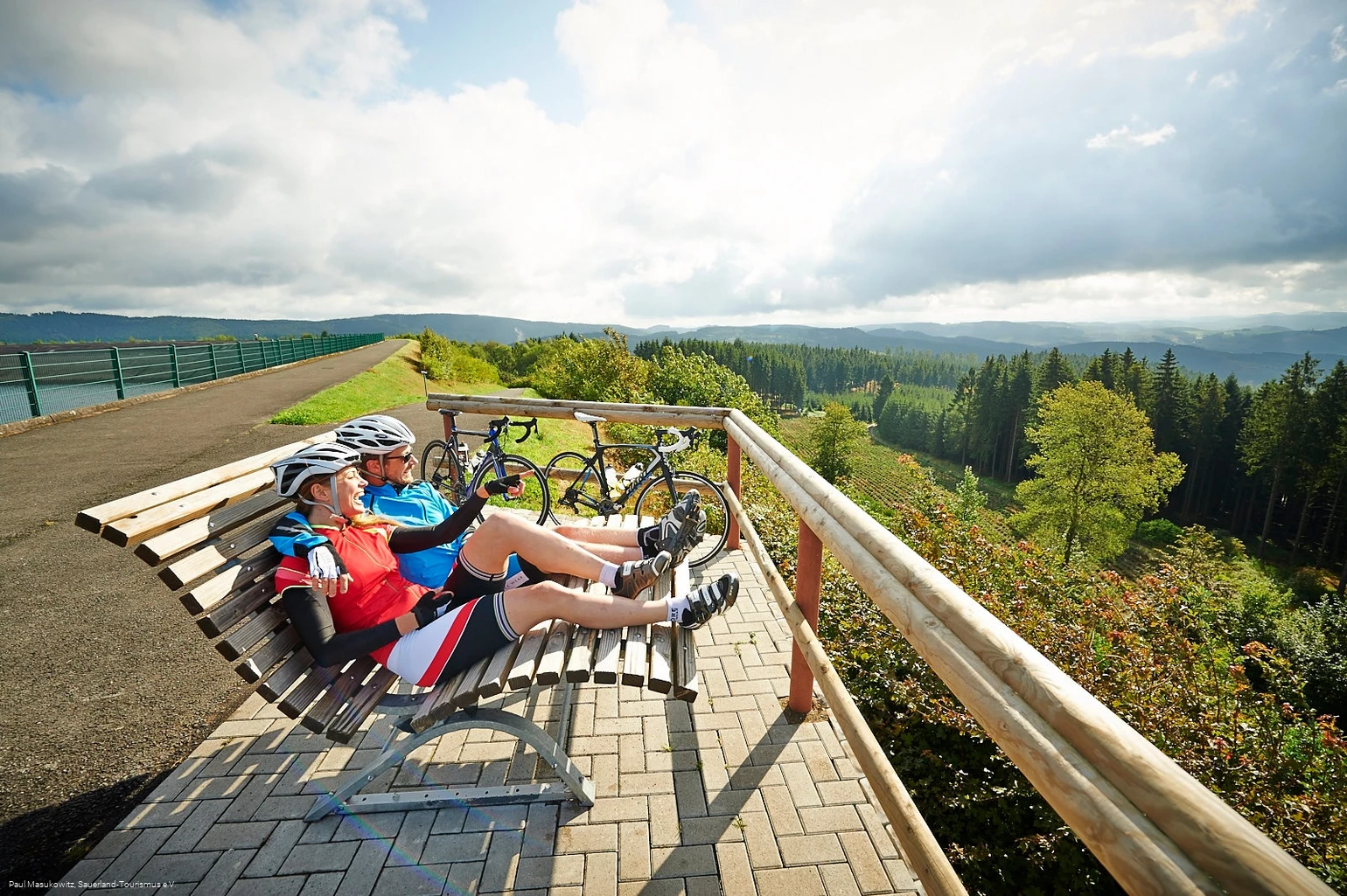 Rast am Oberbecken